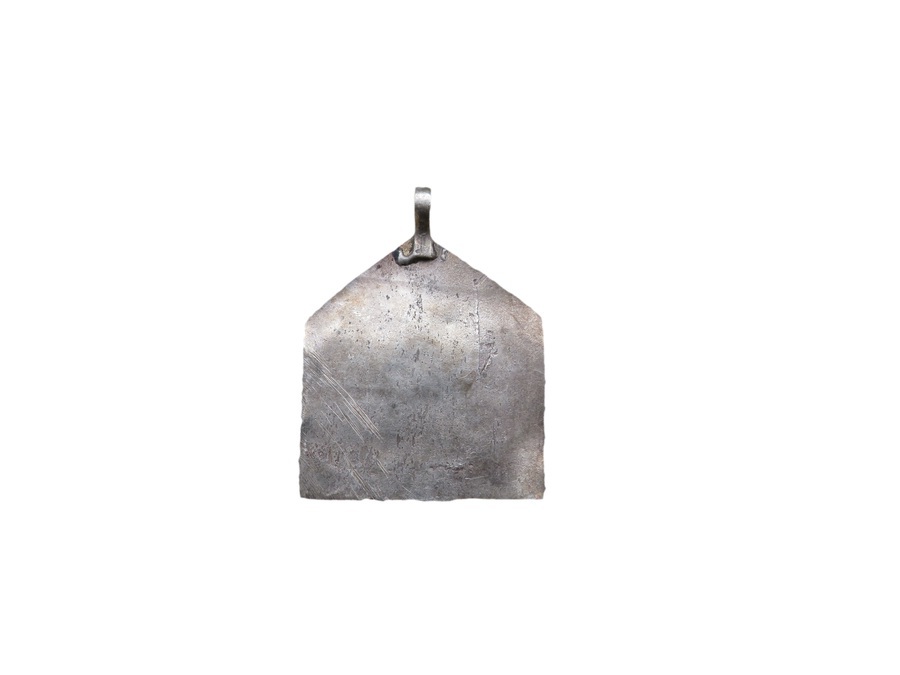 Antique Silver Pendant of Baba Ramdi