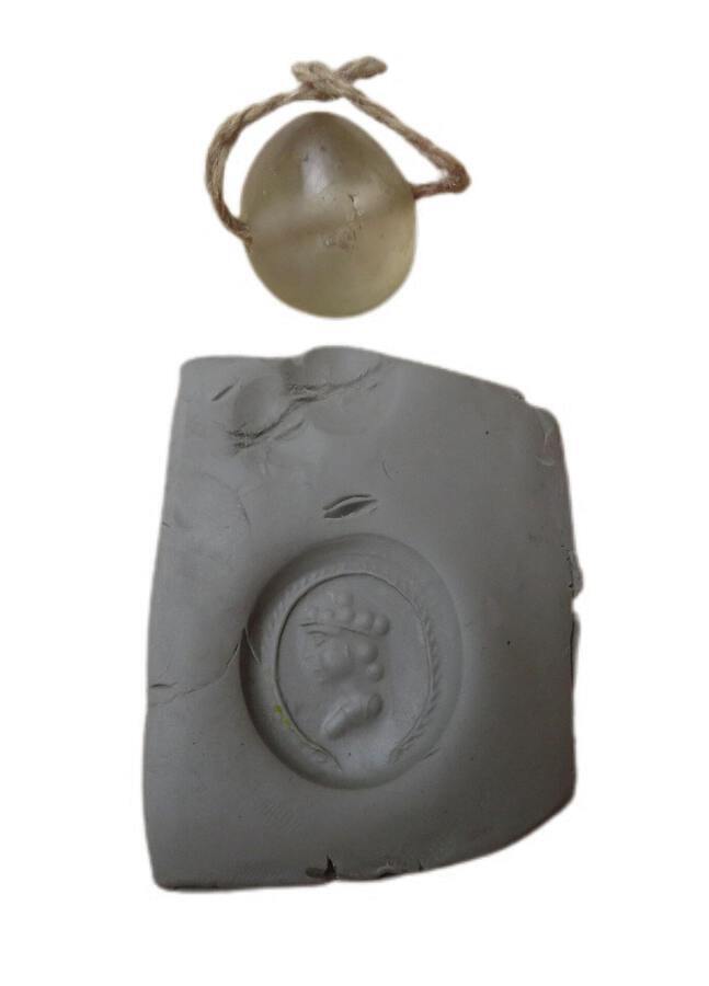 Antique Chalcedony Stamp Seal