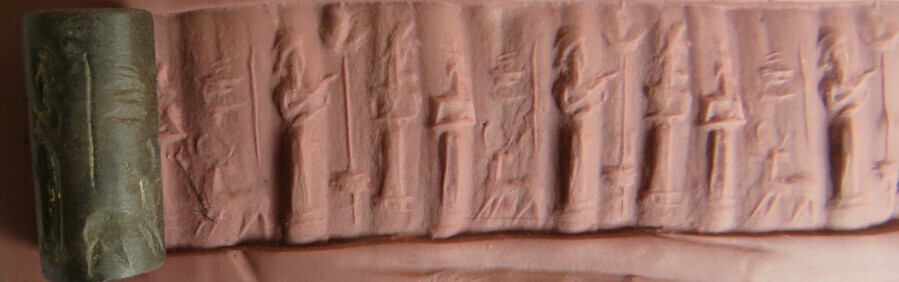 Antique Tiny Cylinder Seal from Iraq