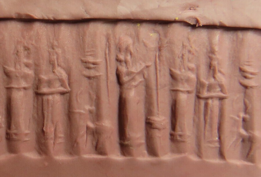 Antique Tiny Cylinder Seal from Iraq