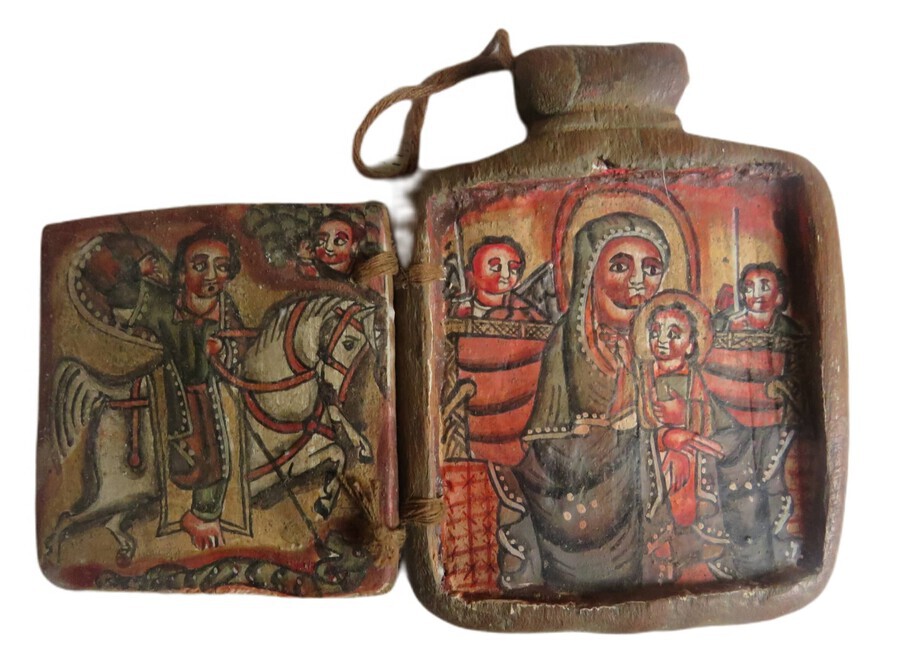 Antique Coptic Amulet 