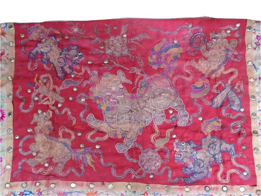 Antique Chinese Altar Cloth
