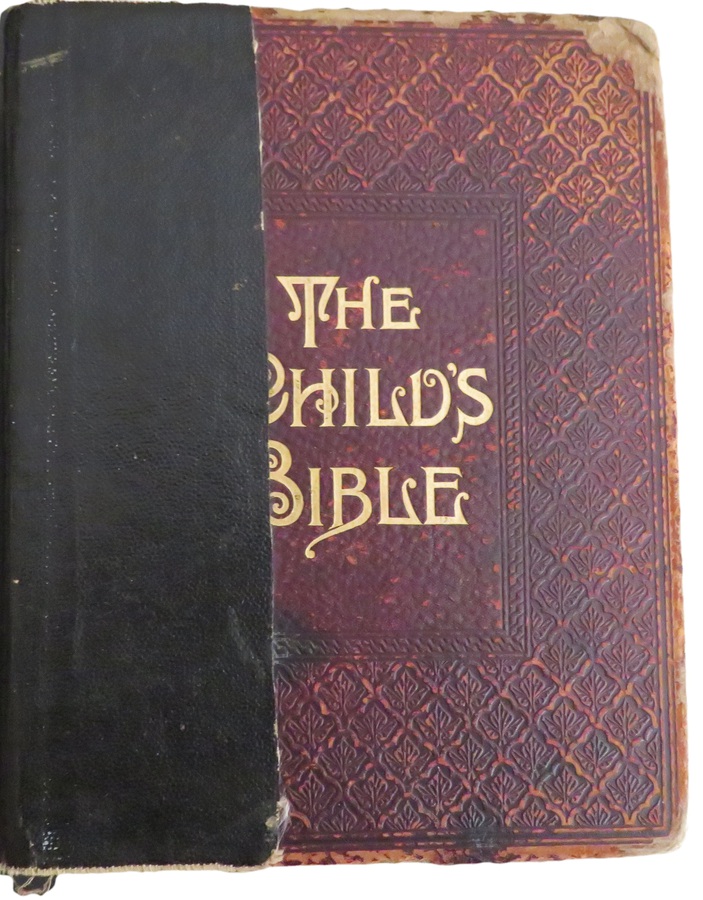 Antique Antique 1884 The Child's Bible 200 Illustrations