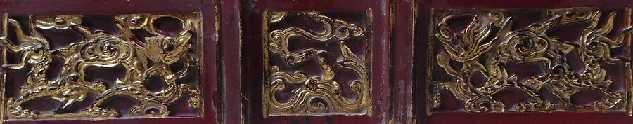 Fragment From A Vietnam Altar Chair