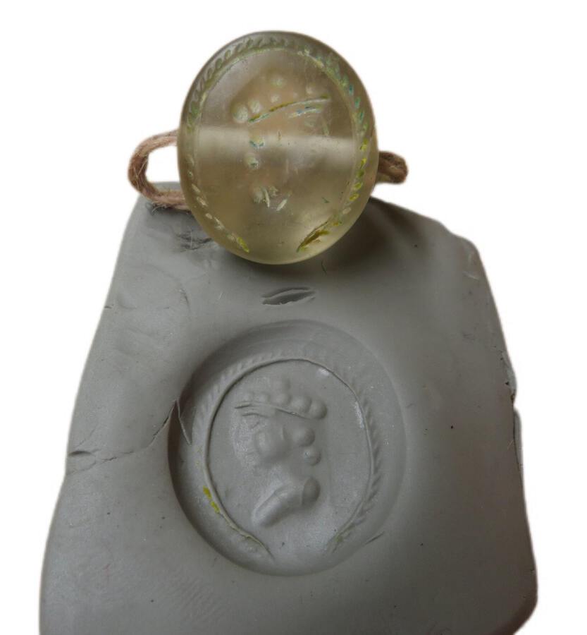 Antique Chalcedony Stamp Seal