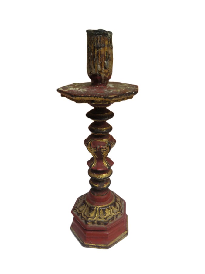 Lacquer Candle Stand for Altar