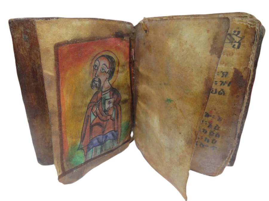 A Handwritten Coptic Ethiopian Bible