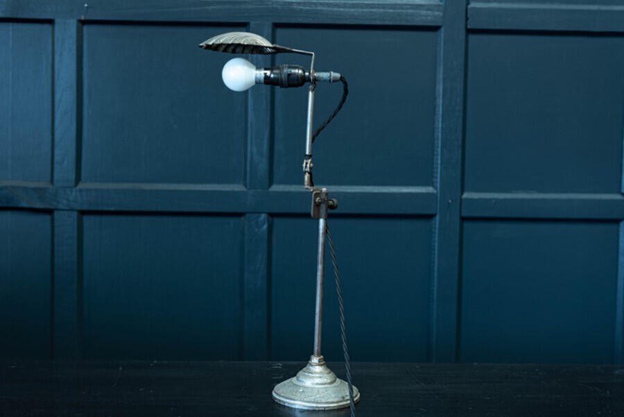 Antique 1920's Italian Watch Makers Workshop Lamp