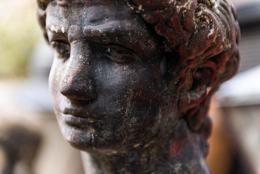 Antique Michelangelo's David Statue