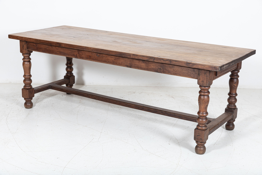 Antique French Oak Refectory Table