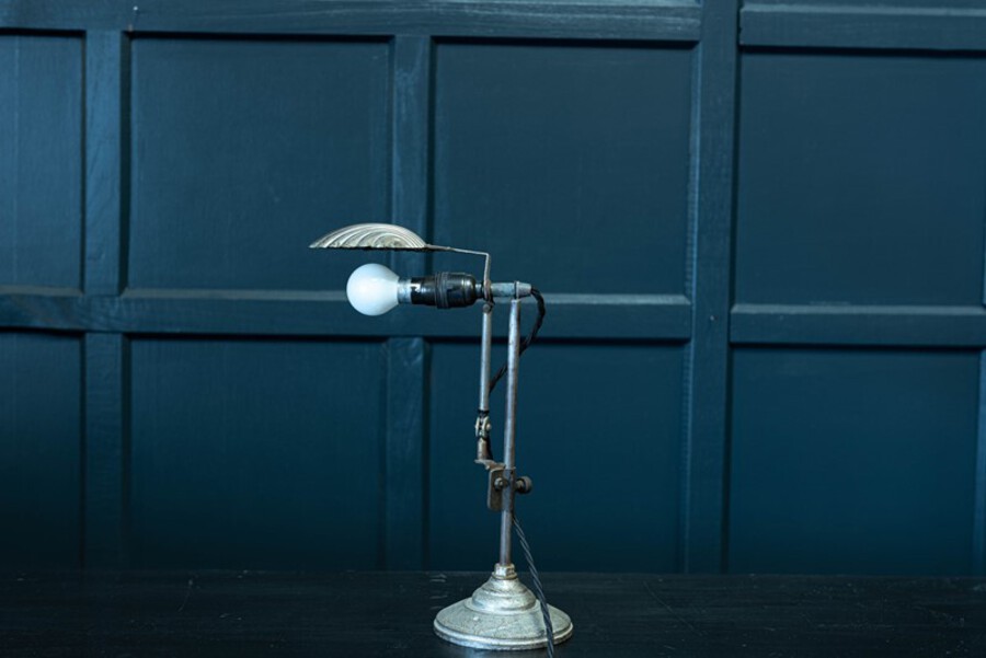 Antique 1920's Italian Watch Makers Workshop Lamp