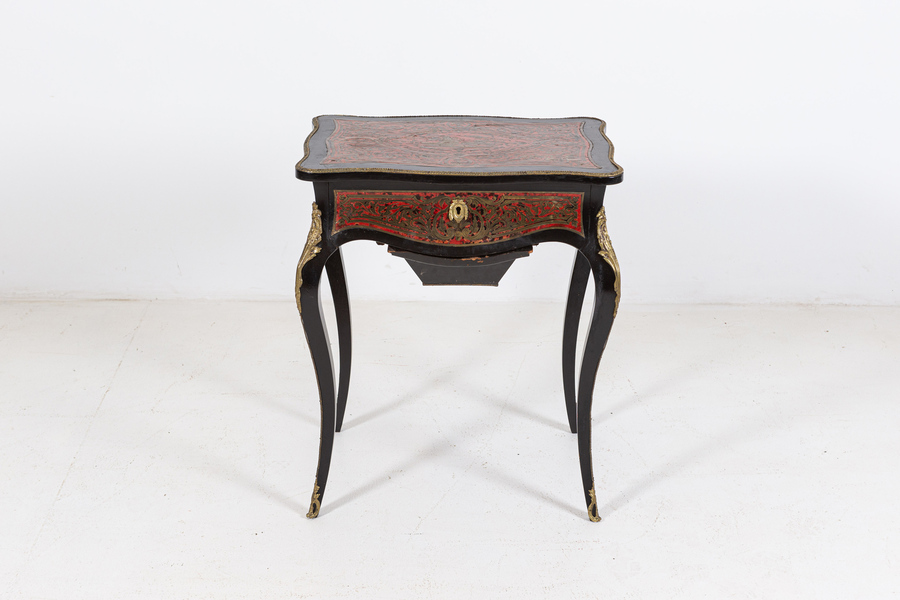19thC French Boulle Work / Dressing Table