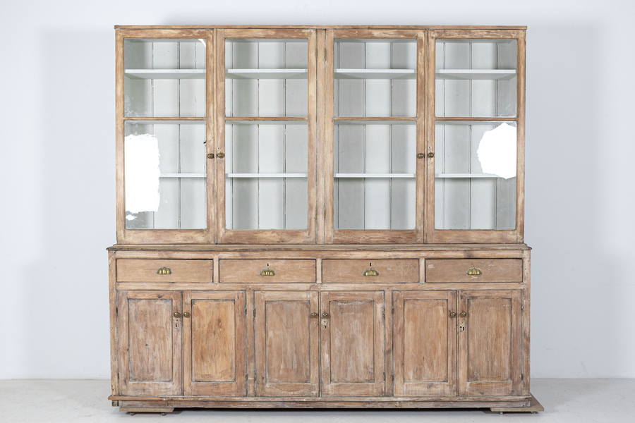 Large English Country Housekeepers Cabinet