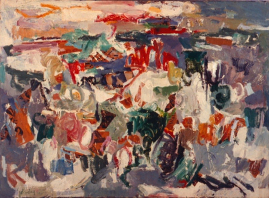 JOHN DAY AMERICAN BORN 1932 DIED 1982 exhibitED at 25 Grand-Rue Vieille Ville 1204 Geneva Switzerland  May 2021  see further details WWW.ARTADVISOR.CH