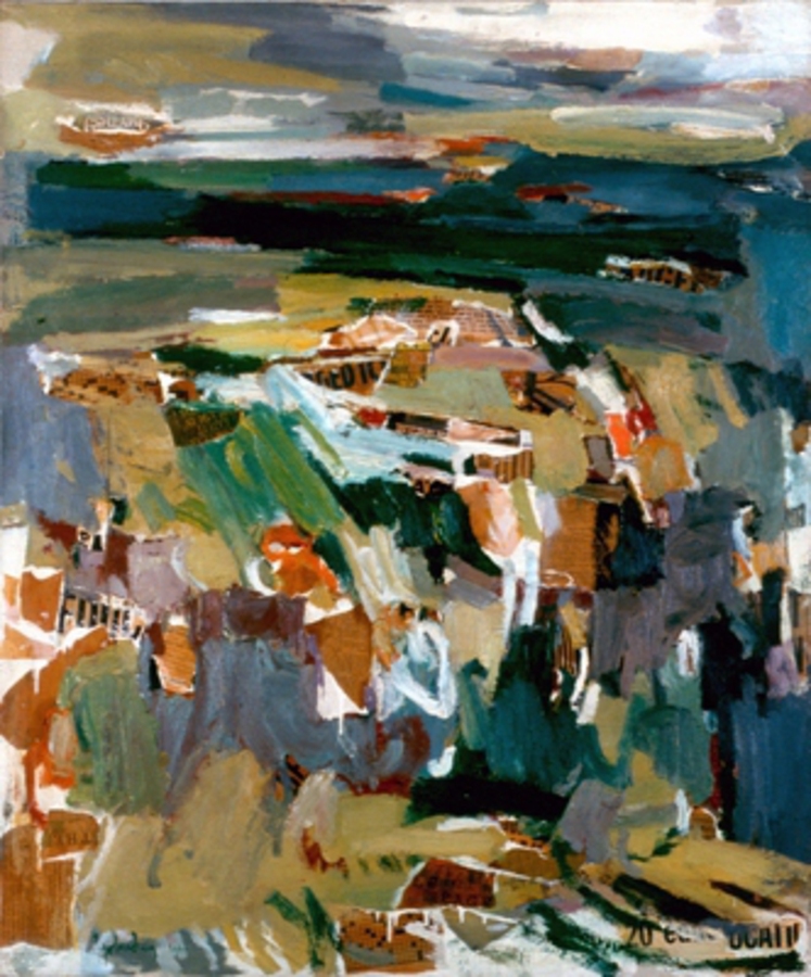 JOHN DAY AMERICAN BORN 1932 DIED  1982  Exhibited at 25 Grand-Rue Vieille Ville 1204 Geneva Switzerland   see further details WWW.ARTADVISOR.CH