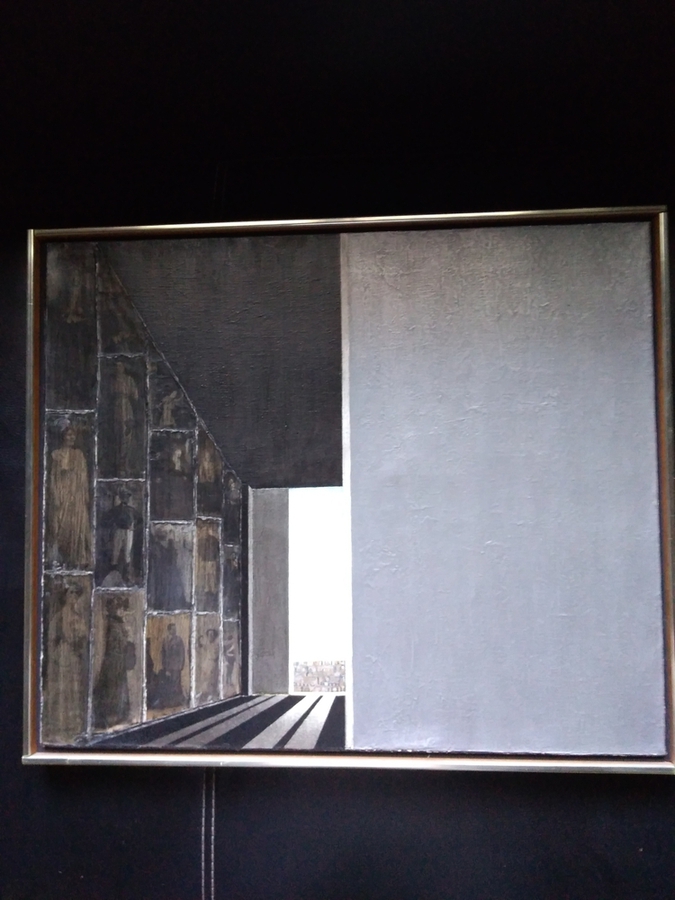 Passageway 1964 Exhibted at 25 Grand-Rue Vieille Ville 1204 Geneva Switzerland 2021 