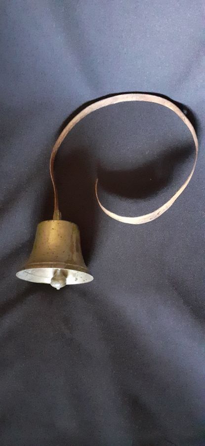 Antique Brass shop door/servants bell