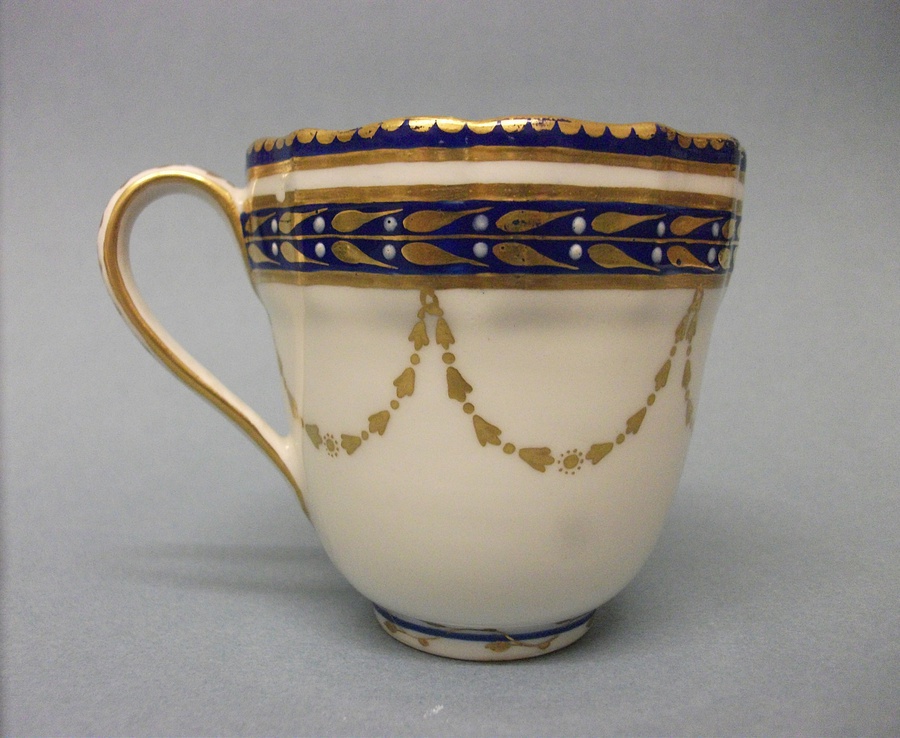Antique Derby Coffee Cup, c.1790-1800