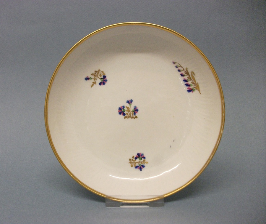 Antique Derby Coffee Cup and Saucer, c.1790-1800
