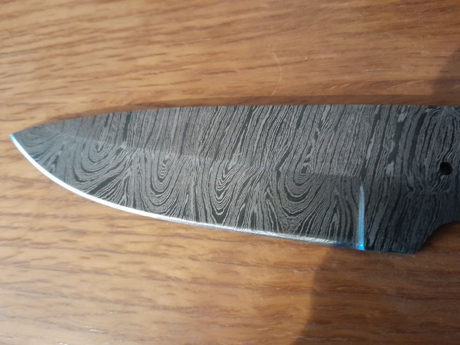 Antique Knives made from Damascus steel