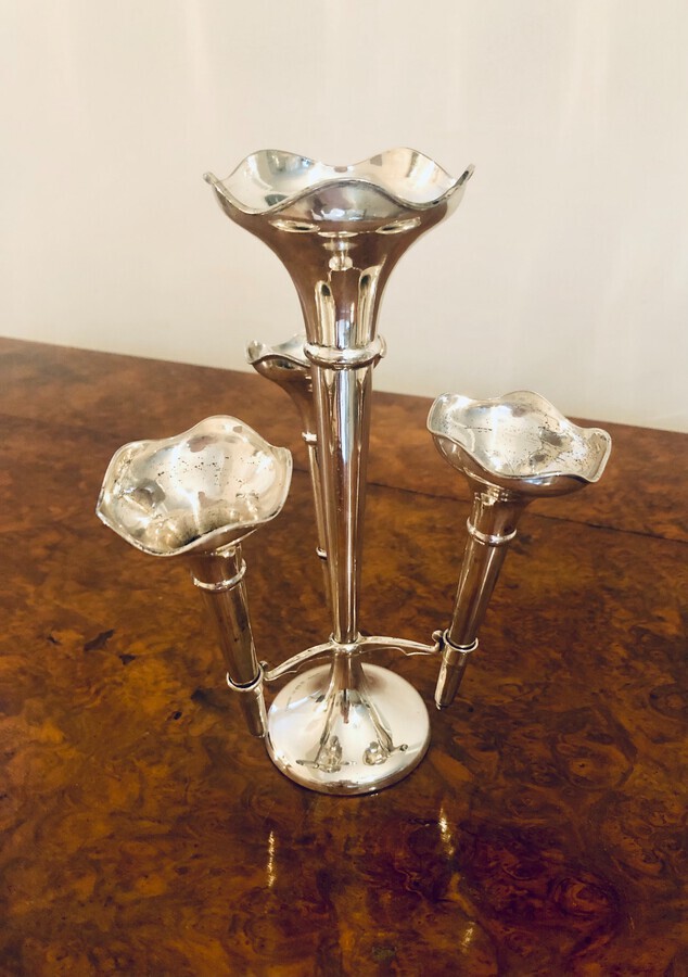 Antique George V Silver Table Epergne