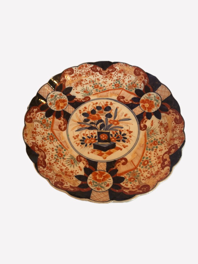 Antique Quality Antique Japanese Imari Plate