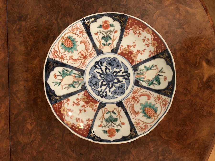 Antique Japanese Imari plate