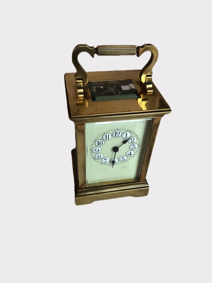 Antique Quality Antique French Brass Carriage Clock