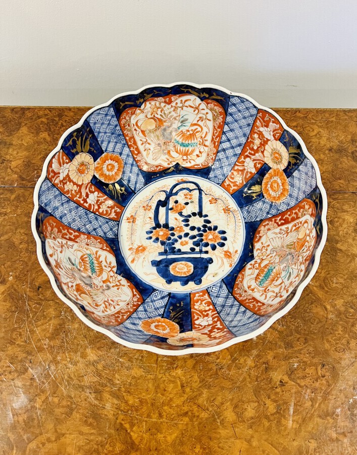 Antique Quality Antique Japanese Imari Bowl