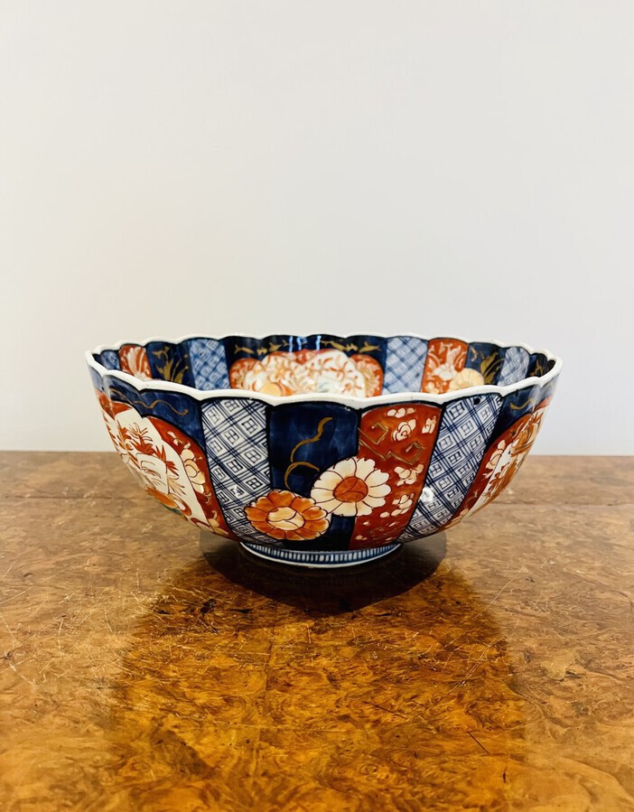 Antique Quality Antique Japanese Imari Bowl