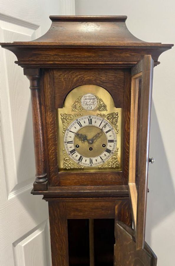 Antique Quality Antique 20th Century Small Scale Long Case Clock