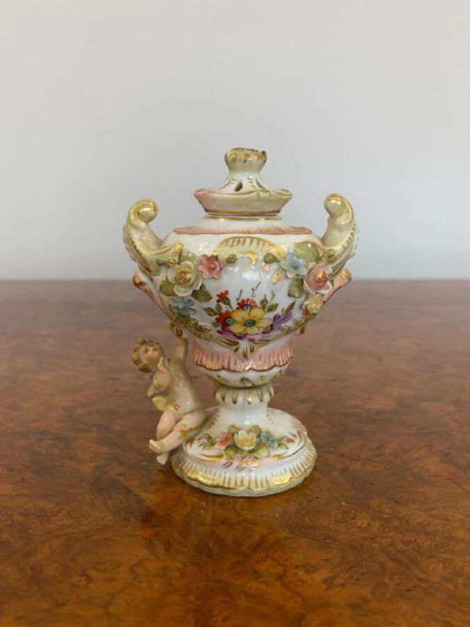 Antique Small Porcelain Vase