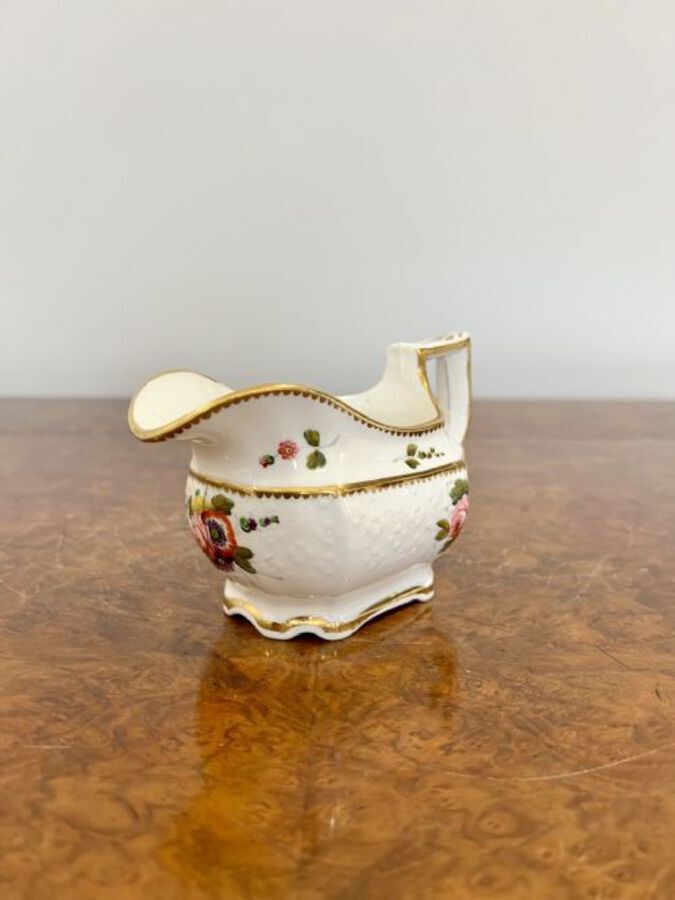Antique Elegant antique Spode porcelain jug 