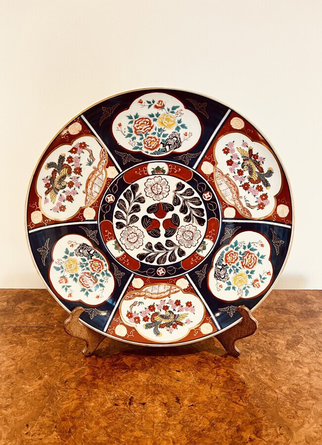 Quality antique Japanese Imari plate