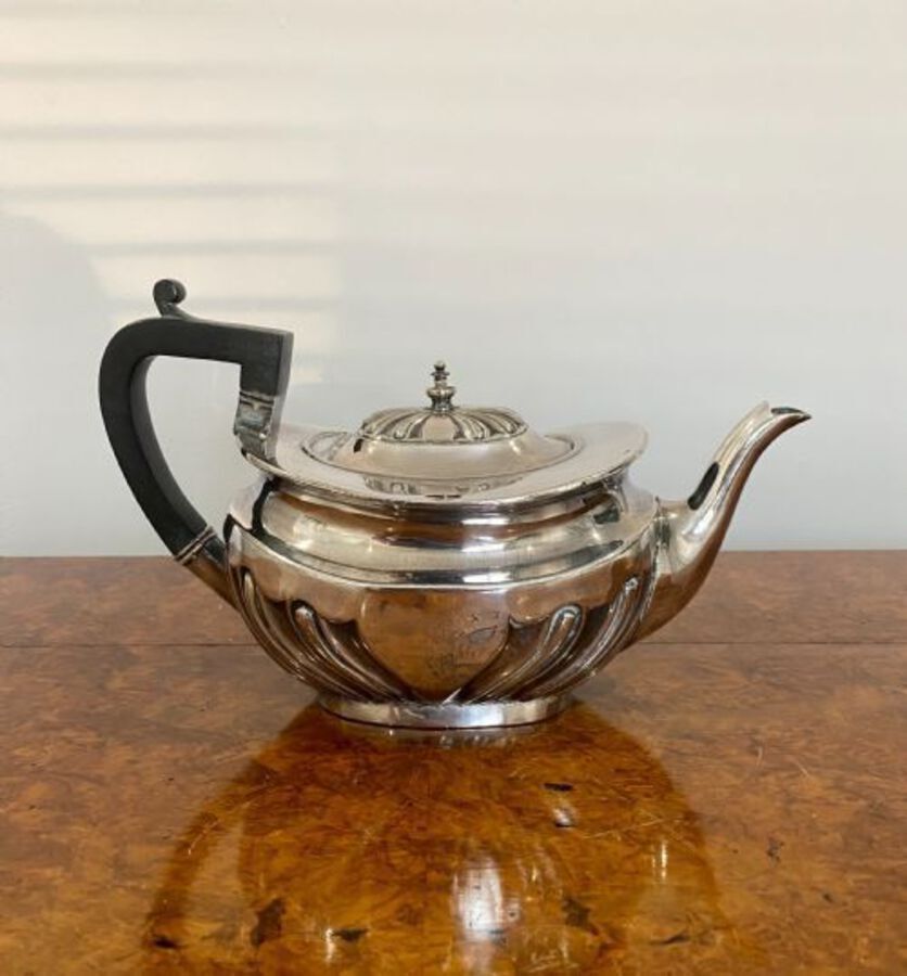 Antique Antique Edwardian Quality Silver Plated Tea Set