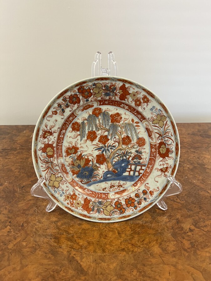 Antique Pair of antique Chinese plates 