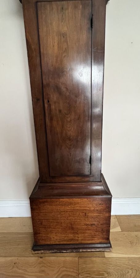 Antique Quality antique 19th century Scottish mahogany long case clock