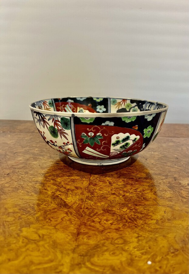 Antique Lovely antique Japanese imari bowl 