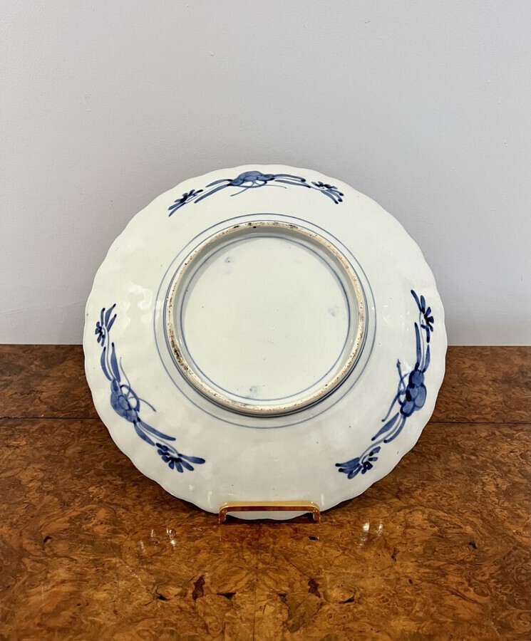 Antique Large antique quality Japanese imari plate 