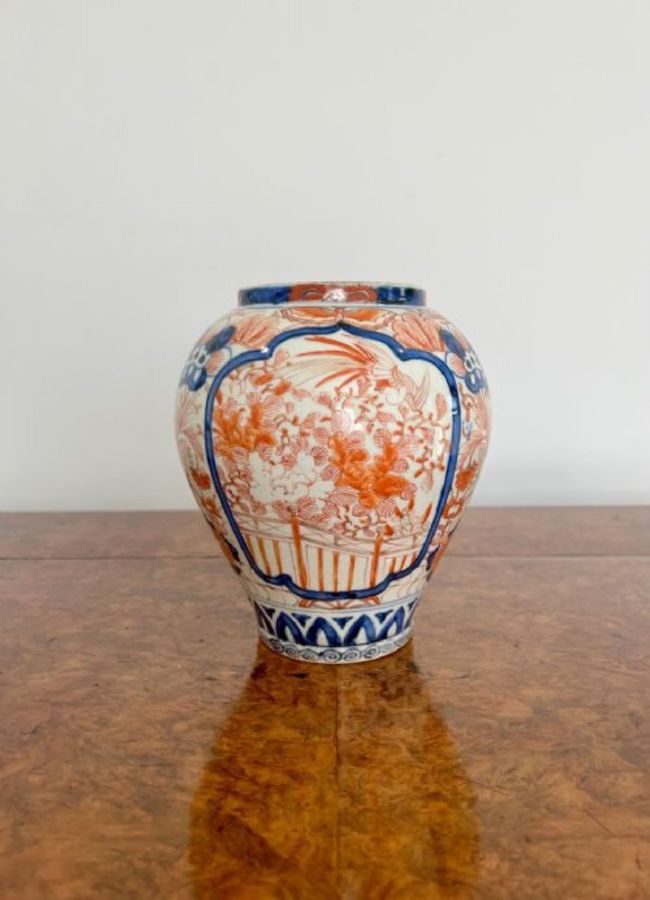 Antique Quality antique Japanese imari vase 