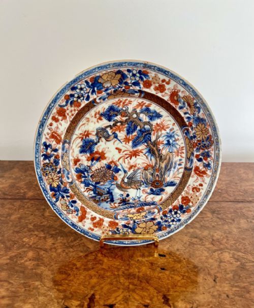 Antique Fine quality 18th century Chinese plate 