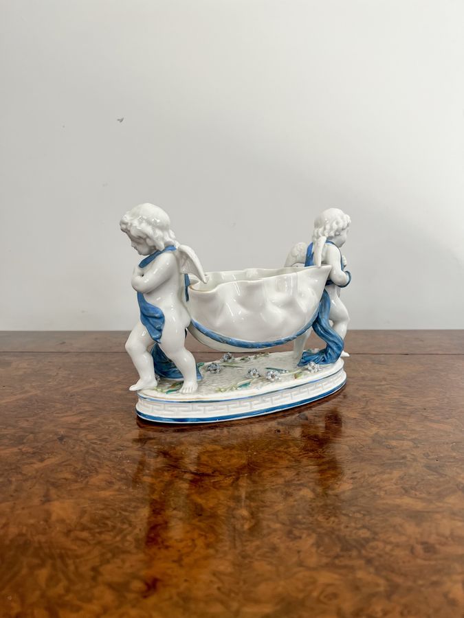 Antique Antique Victorian quality continental porcelain group 