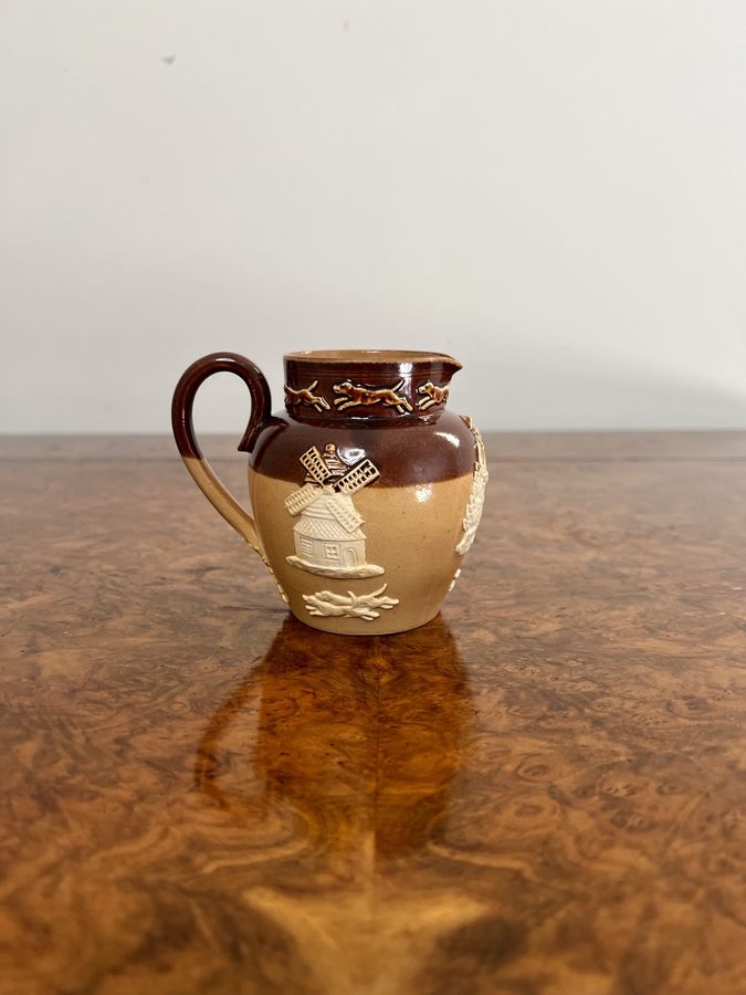 Antique Rare antique Doulton four piece tea set 