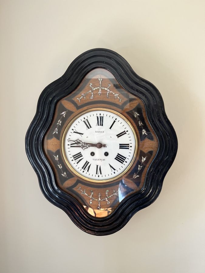 Antique Fantastic quality antique Victorian French wall clock 