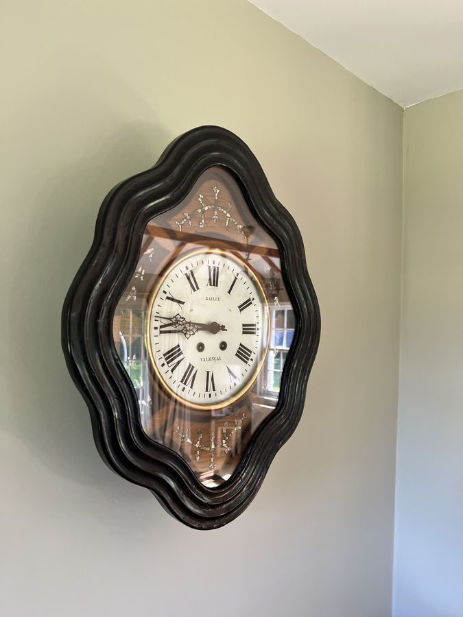 Antique Fantastic quality antique Victorian French wall clock 