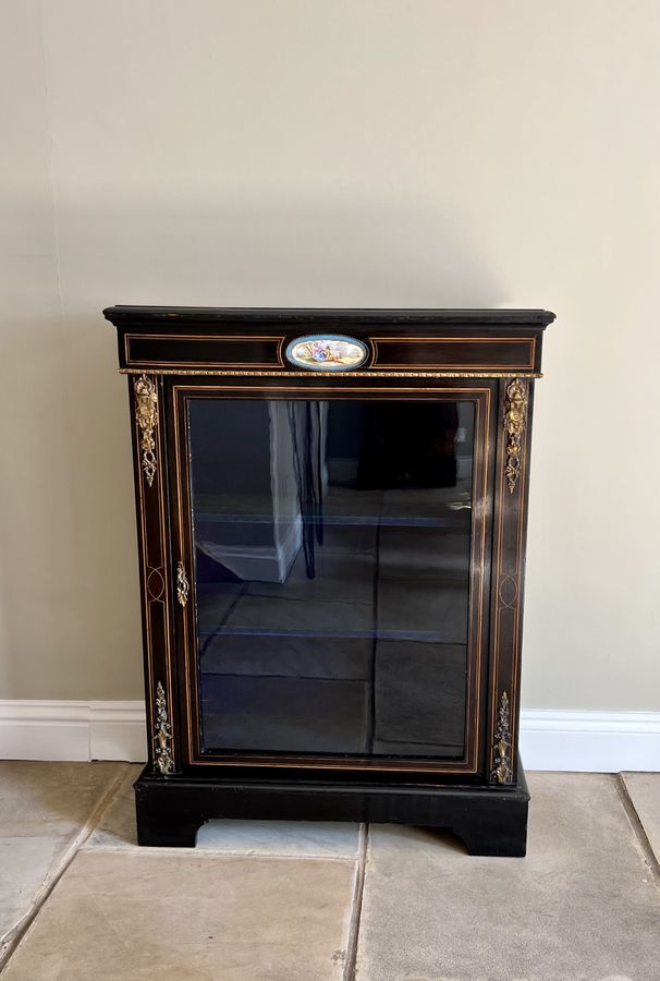 Antique Quality Antique Victorian French display cabinet
