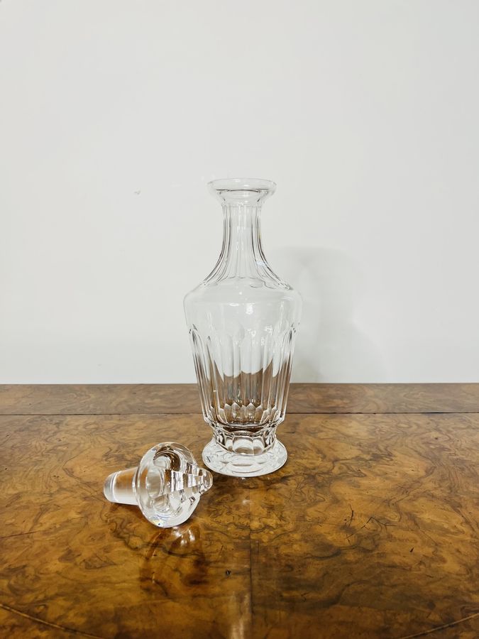 Antique Stunning quality antique Edwardian decanter 