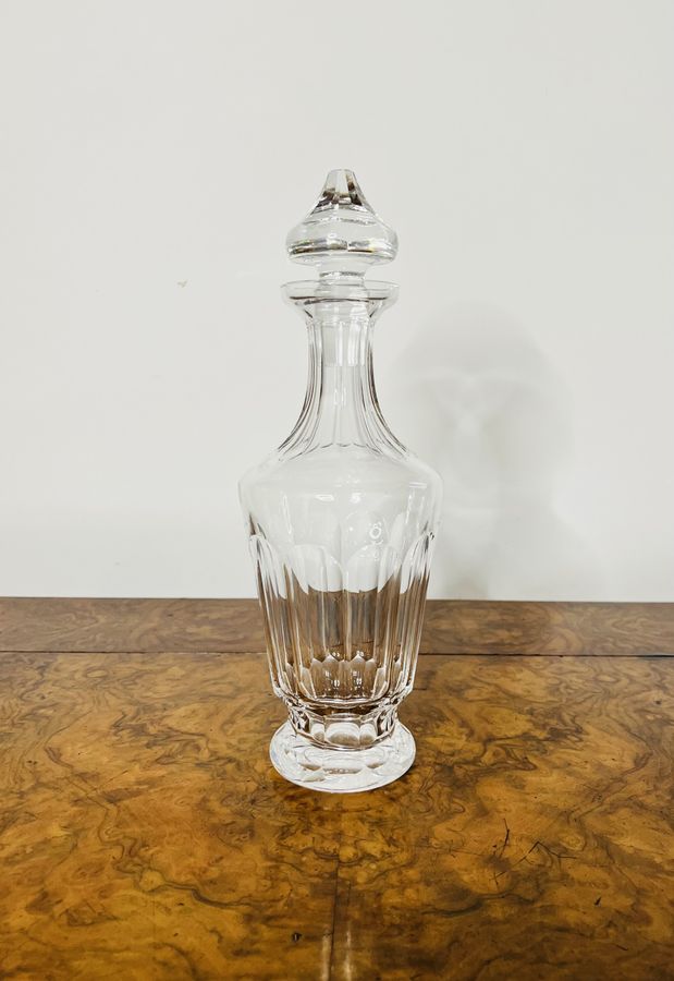Antique Stunning quality antique Edwardian decanter 