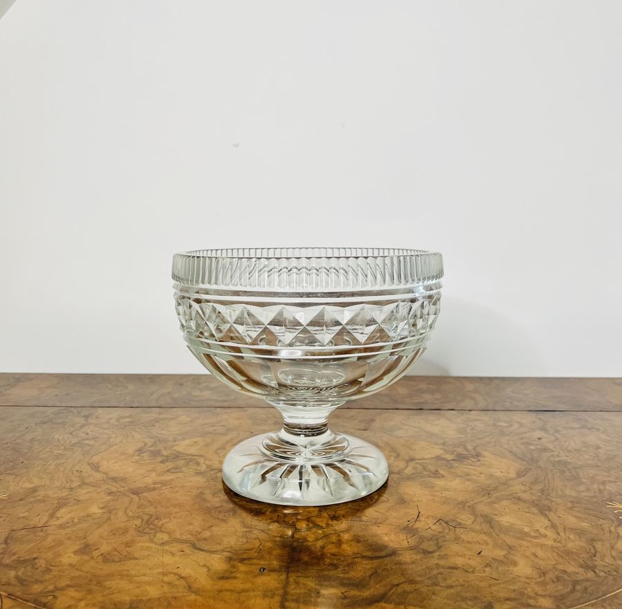 Antique Quality antique Victorian cut glass bowl