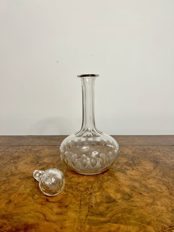 Antique Stunning quality antique Victorian decanter 